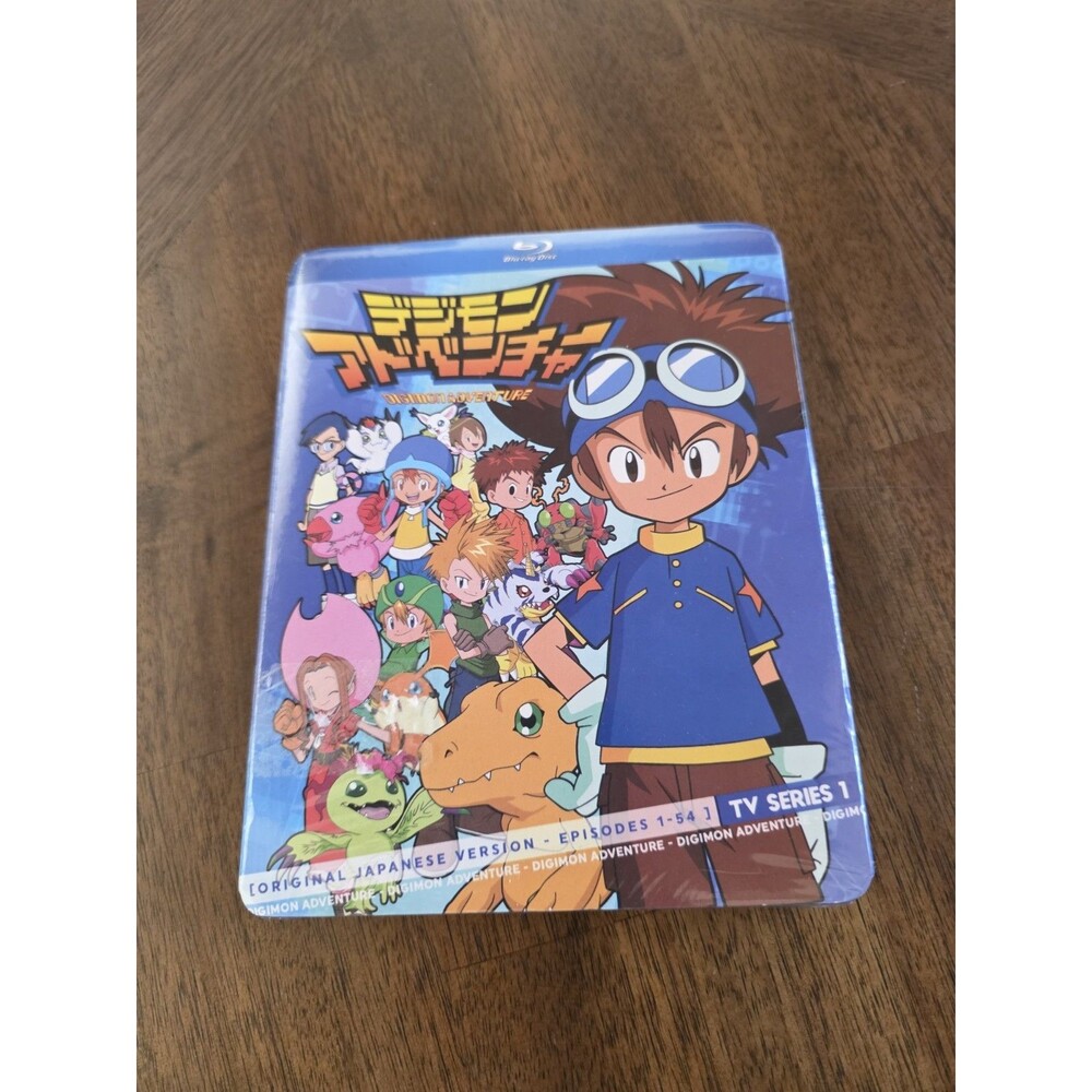 Digimon Adventure Season 1 TV Series 1-54 Original Japanese Audio Blu-ray NEW